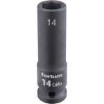 Fortum машинна (ударна) муфа 1/2", 14 mm, L 78 mm, почернена, FORTUM