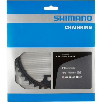 SHIMANO převodník - ULTEGRA 6800 34 - černá