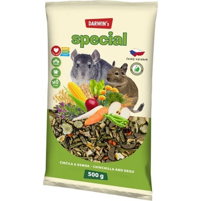 DARWIN's Darwin’s Special храна за чинчила и хамстер 500 г