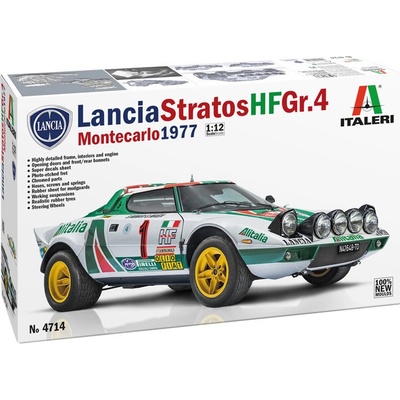 Italeri Lancia Stratos HF Gr.4 Montecarlo 1977 1:12