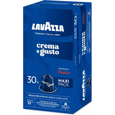Lavazza Crema E Gusto Kapsule Comp.Nespresso Intensity 12 30 ks