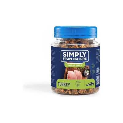 SIMPLY FROM NATURE Smart Bites Krůtí tréninkové pamlsky 130 g