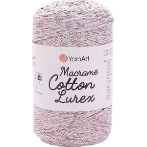 YARNART Macrame Cotton Lurex 2 mm 205 m 727 юта (Macrame Cotton Lurex 727)