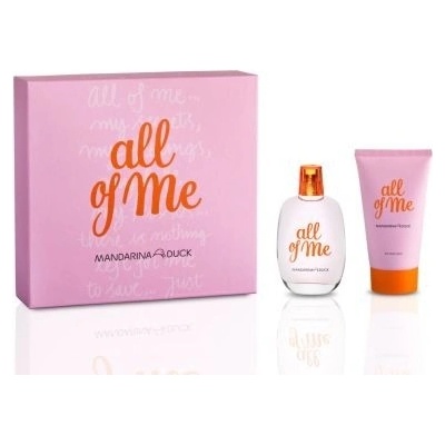 Mandarina Duck All of Me Woman EDT 100 ml + tělové mléko 150 ml dárková sada