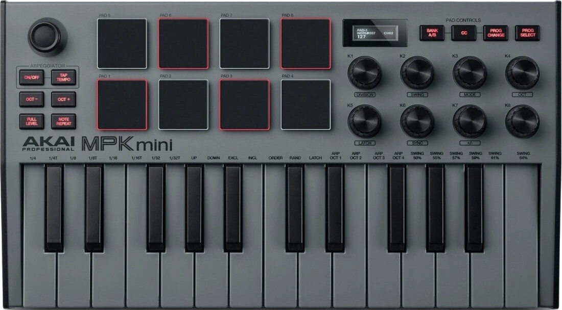 AKAI MPK Mini mk3 Black /Grey