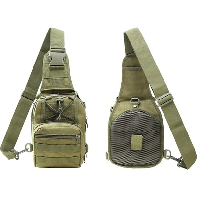 WARAGOD Soldat Assault S чанта тип кръстосано тяло, маслинен (WAR000501)