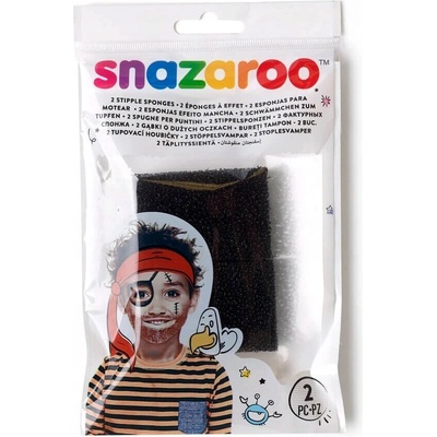 Snazaroo hubka čierna 2ks na špeciálne efekty