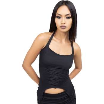 KILLSTAR дамски потник (top) KILLSTAR - Dark Dahlia - Black - KSRA012690