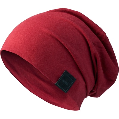 Masterdis Зимна тъмночервена шапка бийни MSTRDS Beanie maroonUB-10561-00150 - Тъмночервен, размер L/XL
