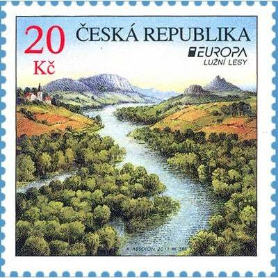 Česká pošta (2011) Pof. 680 ** - Česko - EUROPA 2011 - Lužní lesy