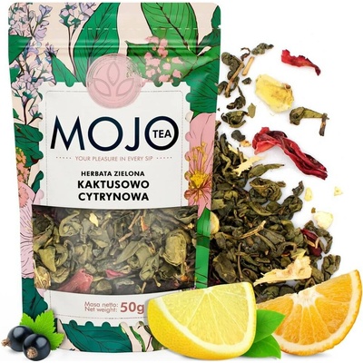 Mojo Tea Zelený čaj Gunpowder Kaktus a citron 50 g