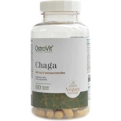 OstroVit Chaga VEGE 60 kapsúl