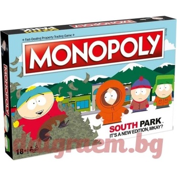 Image 1 of Winning Moves Настолна игра Монополи Саут Парк, Monopoly South Park (WM01956)