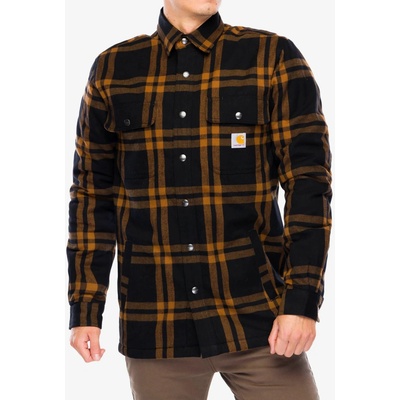 Carhartt Roane Hooded košeľa Jac black