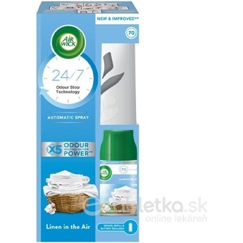 Air Wick Freshmatic Difuzér a náplň do osviežovača vzduchu Prádlo vo vánku 250 ml