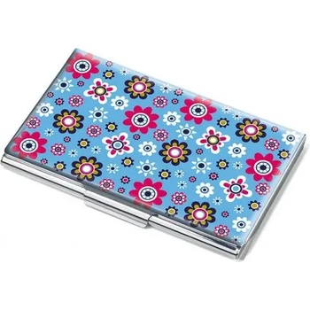 Image 1 of TROIKA Визитник Troika-RETRO FLOWERS (#CDC10-A119)