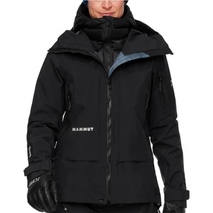 Mammut Дамско водоустойчиво яке Mammut Women's Eiger Nordwand Pro Hardshell Hooded Jacket Waterproof jacket - Black (102-4973-0114)