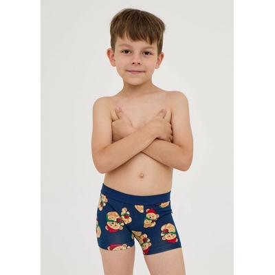 Cornette chlapecké boxerky 701/152 TEDDY tmavě modrá