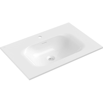 Mexen Vela вградена мивка в плота 71 x 46, 5 cm, бял гланц - 25237000 (25237000)