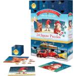 EUROGRAPHICS - Puzzle Advent Calendar: Christmas Animals - 40 - 99 piese