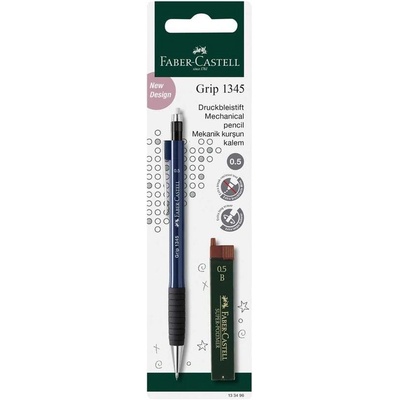 Faber-Castell Автоматичен молив Grip 1345, 0.5 mm, с включен (1015140069)