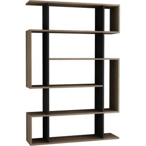 ASIR GROUP Антрацитно сив шкаф за книги Mito - Homitis (776HMS3615)