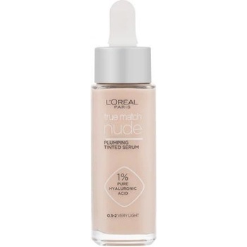 L'Oréal Paris True Match Nude Plumping Tinted Serum tónující sérum s 1%