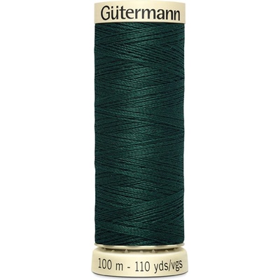 18 Univerzální šicí nit Gütermann 100% PES, zelená