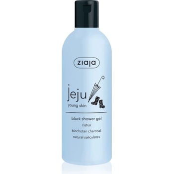 Ziaja Jeju Young Skin sprchový gel černý 300 ml