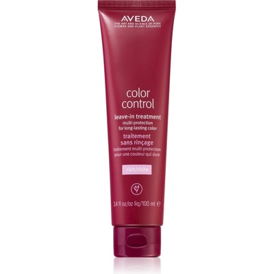Aveda Color Control Leave-in Treatment Rich грижа без отмиване за блясък и защита на боядисана коса 100ml