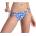 Roxy Essentials PT Classic bikini bottom - Blue (Dutch Blue Flower Soul Small)