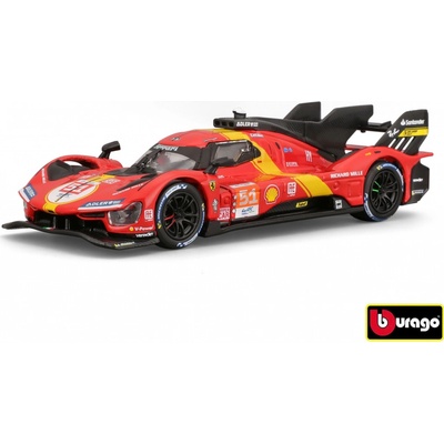 Bburago Ferrari 499P LMH 2023 24H Le Mans Champion 1:43