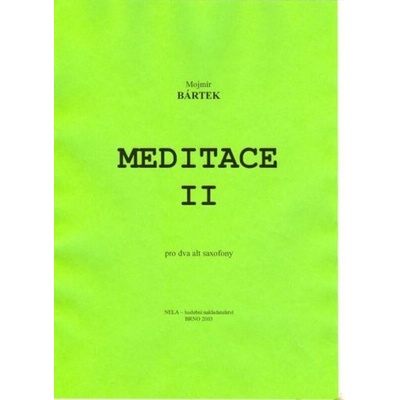 Meditace pro 2 altové saxofony