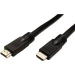 Roline Кабел HDMI 2.0 HDMI - HDMI, високоскоростен Ethernet, 4K60Hz, активен, UltraHD, 15 м, черен 14.01. 3452-5 (14.01.3452-5)