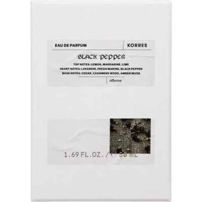 KORRES Парфюм за жени за мъже Черен пипер , Korres Black Pepper edp 50ml