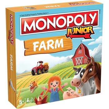 Winning Moves Настолна игра Monopoly Junior: Farm - Детска (WM04483)