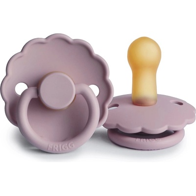 Frigg Daisy kaučuk cumlík Soft Lilac 1×1 ks
