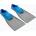 Aquafeel Плавници Aquafeel Swim Fin grey/blue
