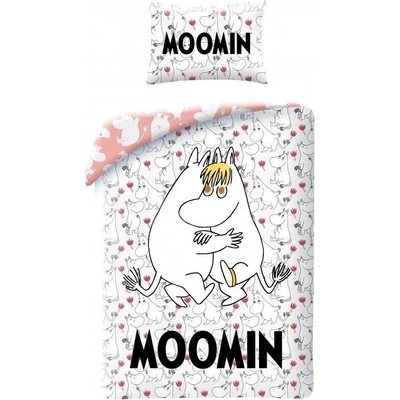 Halantex Obliečky Moomin MO-9891BL 140x200 70x90