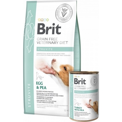 Brit Veterinary Diet Dog Grain Free Struvite Turkey with Pea 400 g