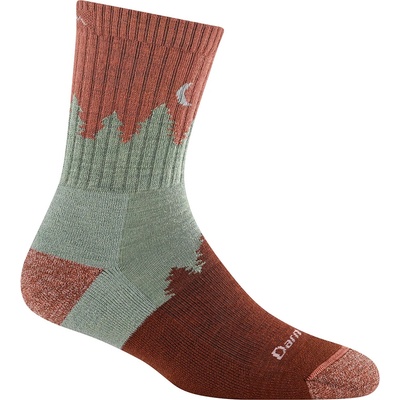 Darn Tough Treeline Micro Crew Midweight With Cushion hnedá