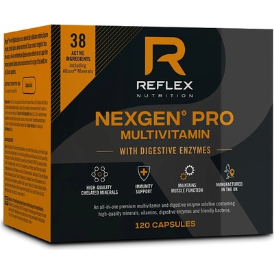 Reflex Nexgen® PRO with Digestive Enzymes 120 cps