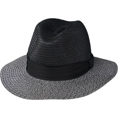 Stetson Letní šedočerný fedora klobouk od Fiebig Traveller Toyo šedočerný /2478520 – Zboží Mobilmania