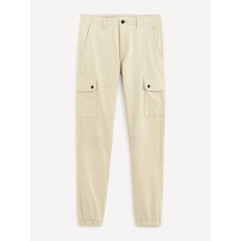 Celio Кремави мъжки панталони Celio Solyte Celio | Byal | МЪЖЕ | XL