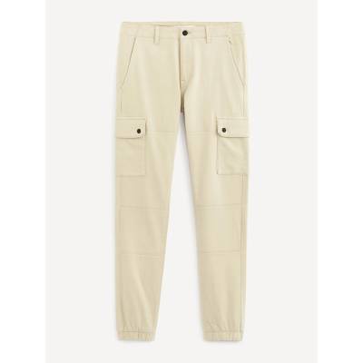 Celio Кремави мъжки панталони Celio Solyte Celio | Byal | МЪЖЕ | XL