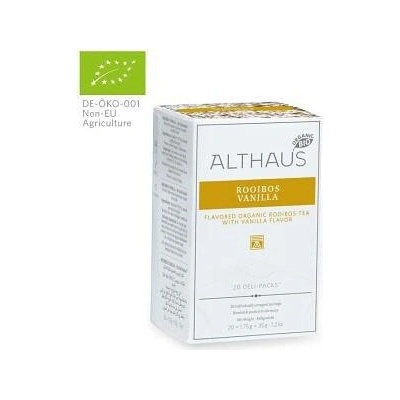 Althaus Čaj bylinný Rooibos Vanilla 20 x 1,75 g