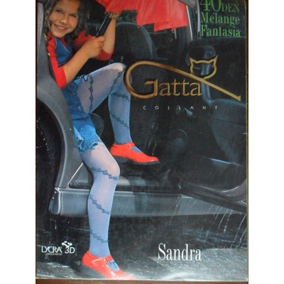 Gatta SANDRA 4 40den punčochové kalhoty melanga grigio šedé