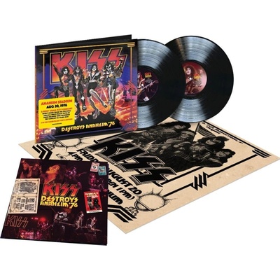 Kiss - Destroys Anaheim '76 Special Edition Vinyl 2 LP