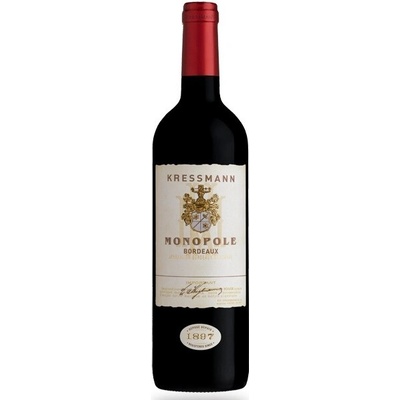 Kressmann Monopole Rouge 2022 14,5% 0,75 l (čistá fľaša)
