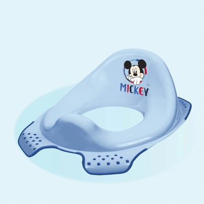 Keeper Adaptér na WC s protiskluzem Mickey a Minnie modrá